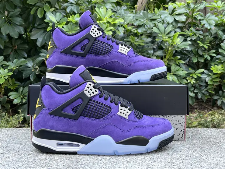 Authentic Air Jordan 4 “Lakers” 