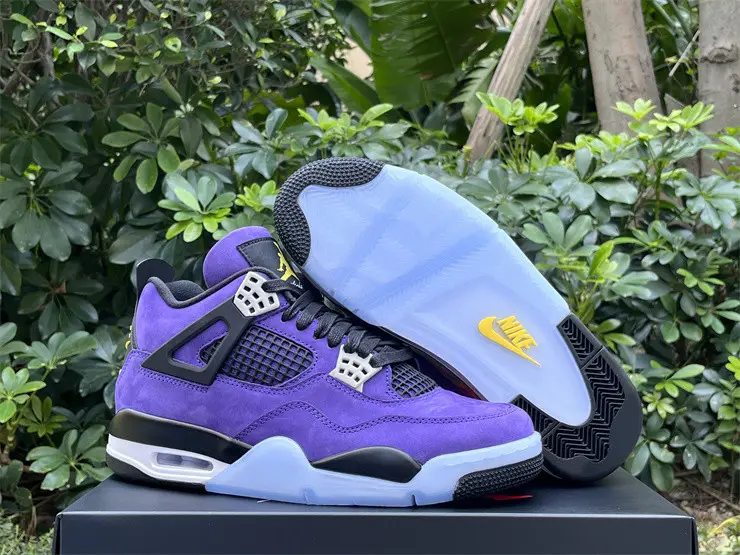 Authentic Air Jordan 4 “Lakers” 