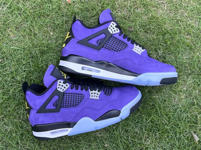 Authentic Air Jordan 4 “Lakers” 