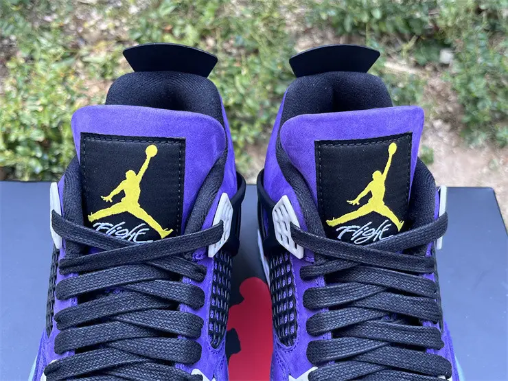 Authentic Air Jordan 4 “Lakers” 