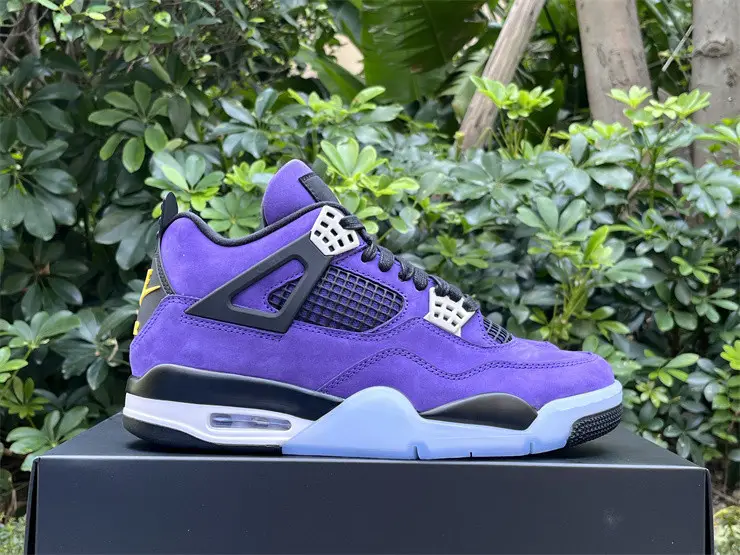 Authentic Air Jordan 4 “Lakers” 