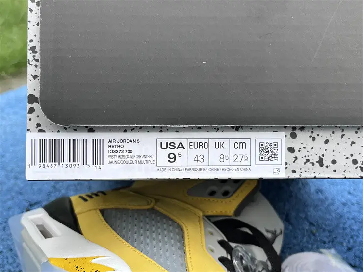 Authentic Air Jordan 5 Tokyo 2025 