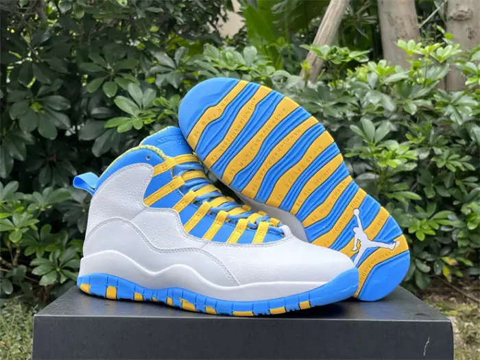 Authentic Air Jordan 10 OG North Blue ECCA325