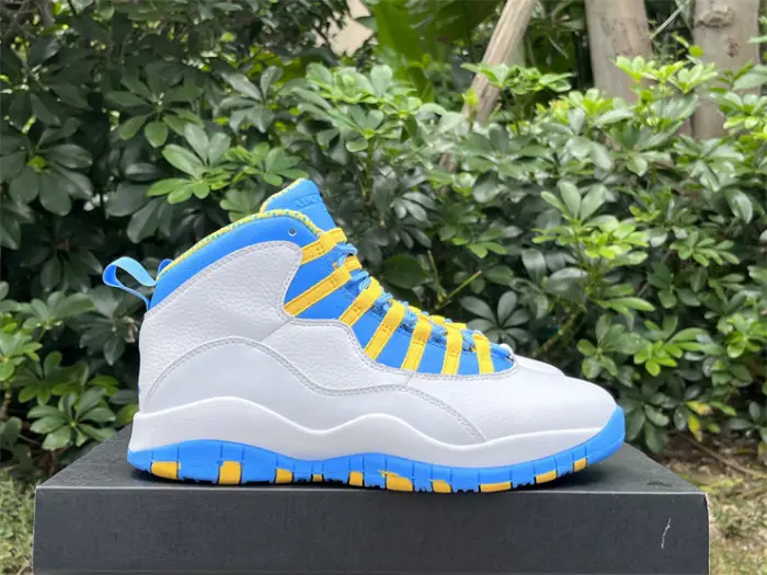 Authentic Air Jordan 10 OG North Blue ECCA325