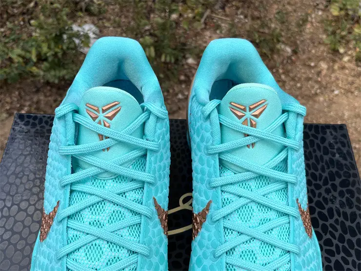 Authentic Jalen Brunson's Nike Kobe 6  Statue of Liberty  PE 