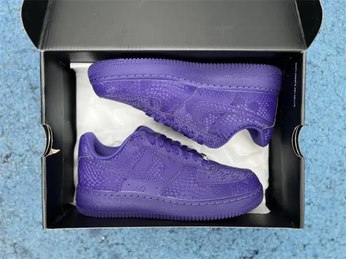 Authentic Nike Air Force 1 Low Kobe Forever “Court Purple” 