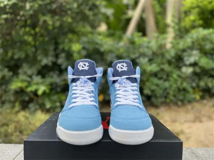 Authentic Air Jordan 5 Retro Blue 