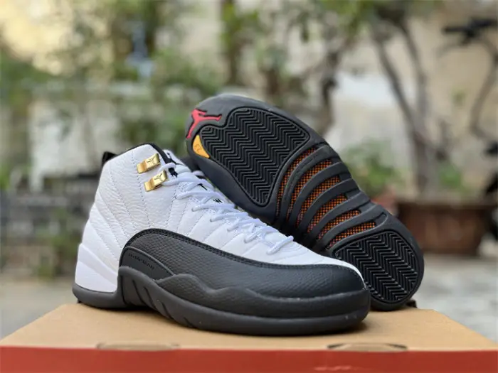 Authentic  Air Jordan 12 “Taxi” 2025 GS CECC2696