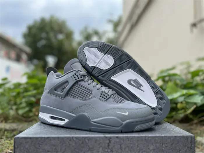 Authentic Air Jordan 4 Nigel Brick by Brick Grey BBB1617