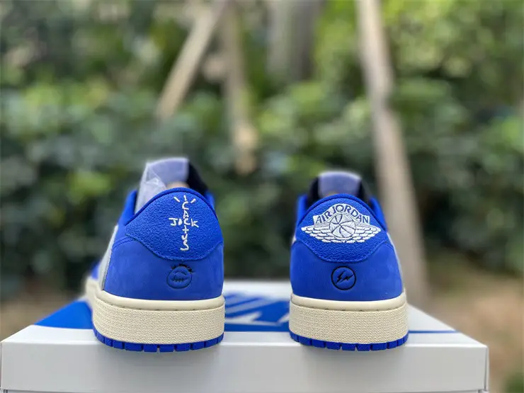 Authentic Travis Scott x Air Jordan 1 Low “Dark Mocha” 