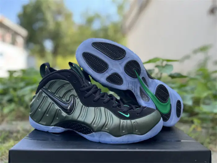 Authentic Nike Foamposite Pro Pine Green EBAEE255