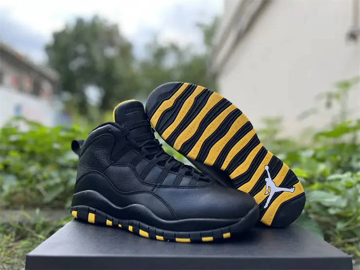 Authentic Air Jordan 10 Black 