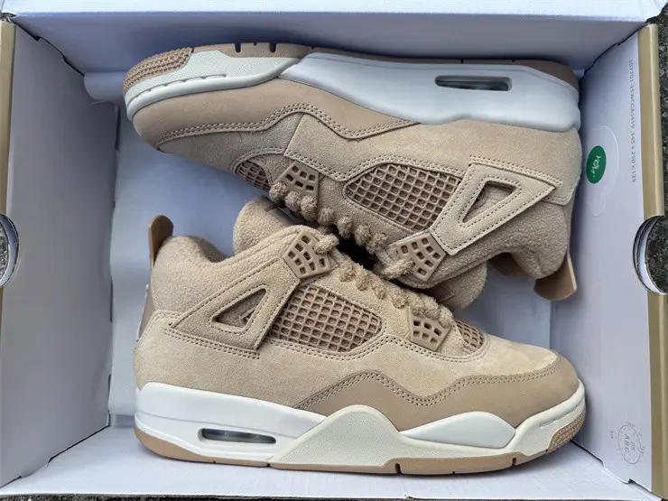 Authentic Air Jordan 4  Cozy Girl 