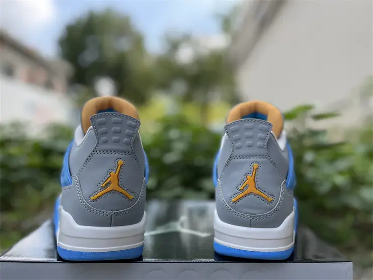 Authentic Air Jordan 4  retro Mist Blue 