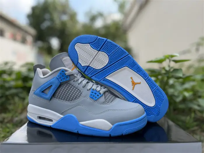 Authentic Air Jordan 4 retro Mist Blue BCCDA418