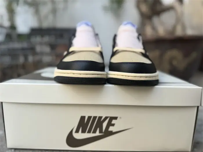 Authentic Travis Scott x Air Jordan 1 Retro Low OG Pale Vanilla 