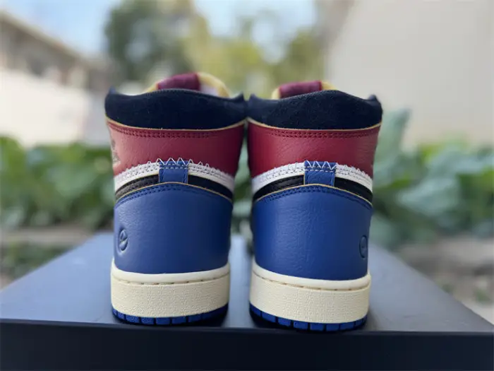 Authentic Union x Fragment x Air Jordan 1 High OG “Varsity Redn Sport Royal” 