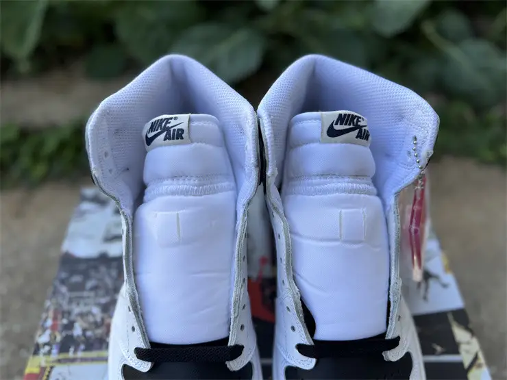 Authentic Union x fragment x Air Jordan 1 High OG  White Black 
