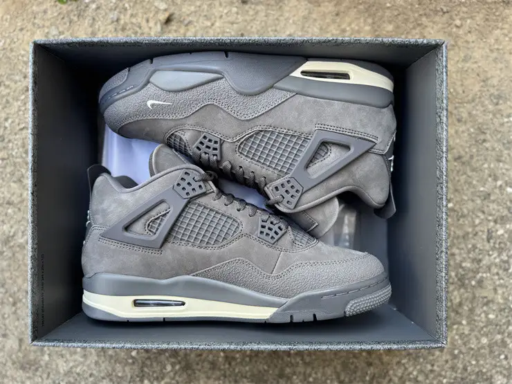 Authentic Air Jordan 4 Nigel Brick by Brick Grey 