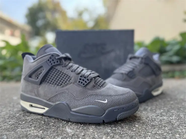 Authentic Air Jordan 4 Nigel Brick by Brick Grey 