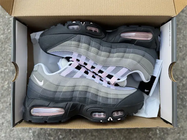 Authentic Nike Air Max 95 OG Big Bubble Pink Foam 