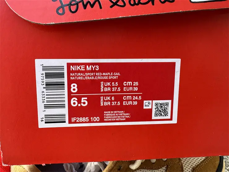 Authentic Tom Sachs Nike Mars Yard 3.0 