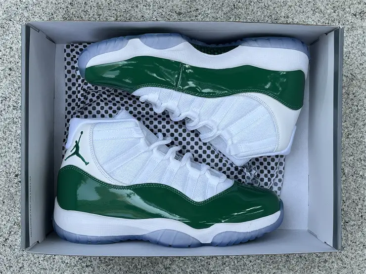 Authentic Air Jordan 11  Michigan State  PE 