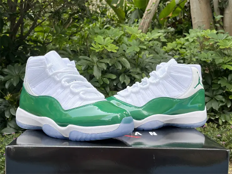 Authentic Air Jordan 11  Michigan State  PE 