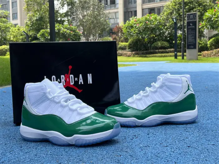 Authentic Air Jordan 11  Michigan State  PE 