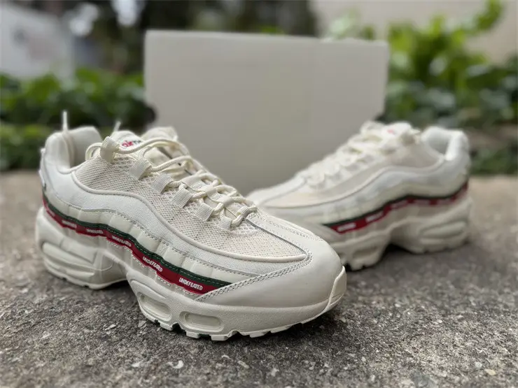 Authentic Air Max 95 x UNDEFEATED White 