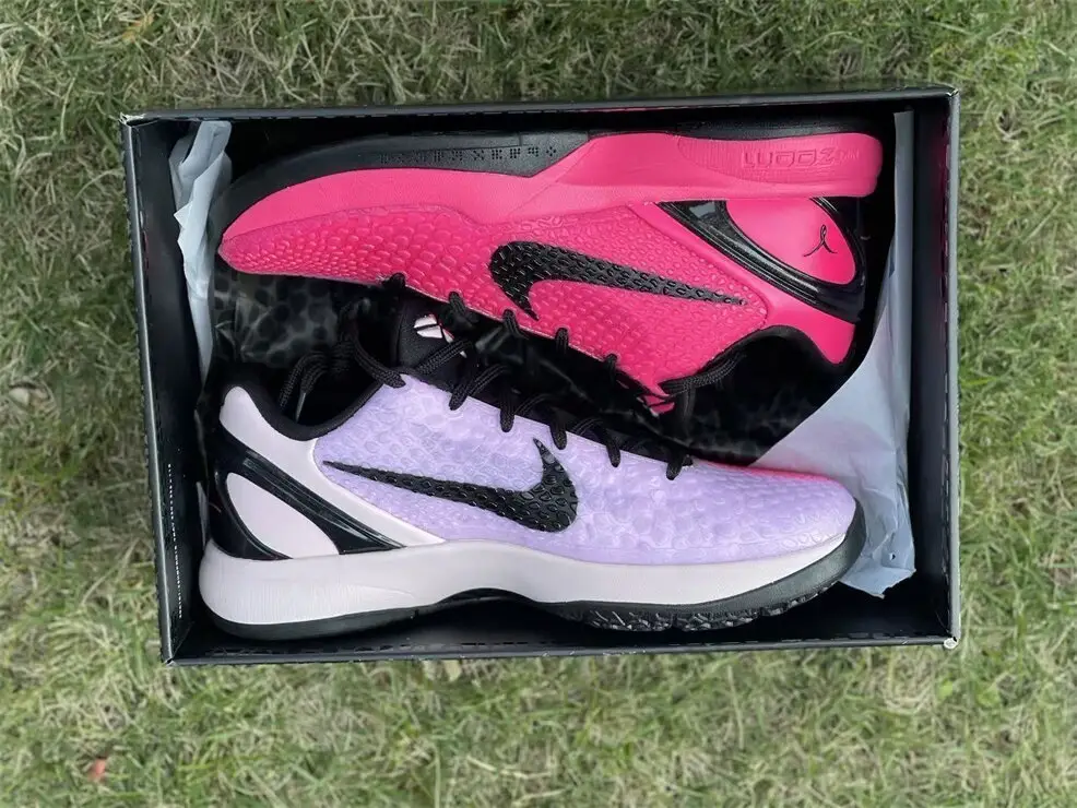 Authentic Nike  Kobe 6 “Kay Yow” 2.0 