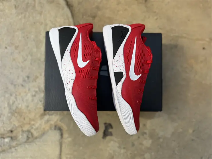 Authentic Nike Kobe 9 EM Low Protro TB University Red 
