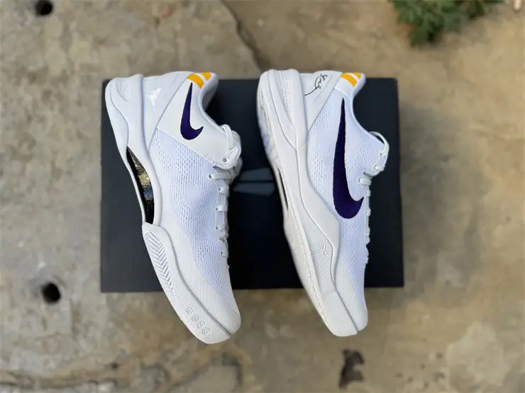 Authentic Nike Kobe 8 Protro Lakers Home 