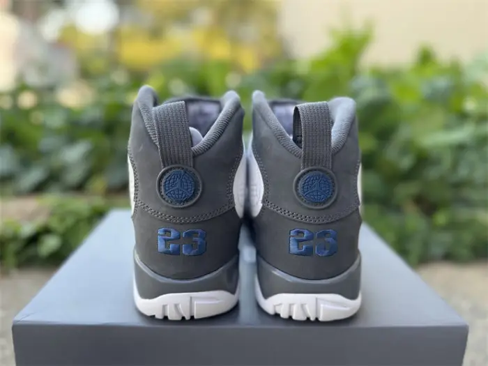 Authentic Air Jordan 9  Flint Grey 