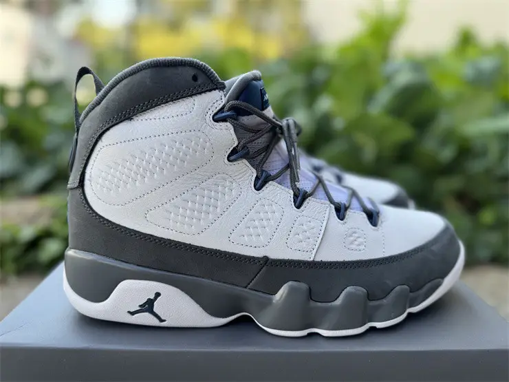 Authentic Air Jordan 9  Flint Grey 