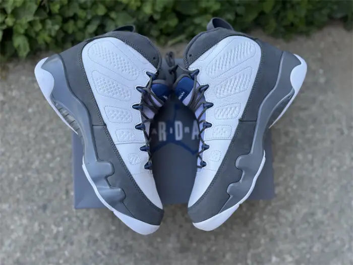 Authentic Air Jordan 9  Flint Grey 