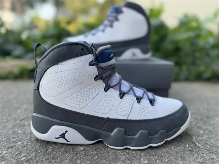 Authentic Air Jordan 9  Flint Grey 