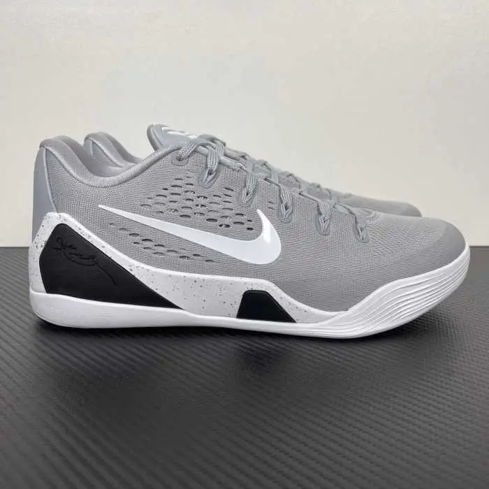 Authentic Kobe 9 EM Low Protro TB Wolf Grey ABF2686