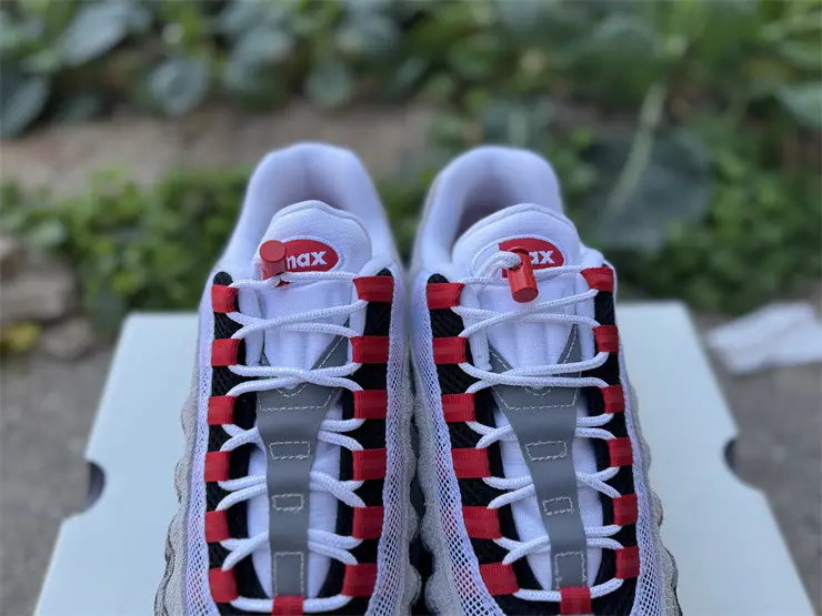 Authentic Nike Air Max 95 SP Undefeated Geo Tokyo Bright Crimson 