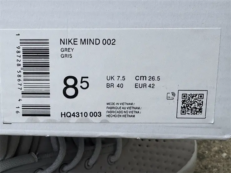 Nike Mind 002 Grey 