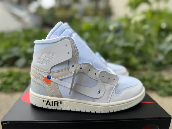 Authentic Virgil Abloh Archive x Air Jordan 1 High OG “Alaska” CFB2660