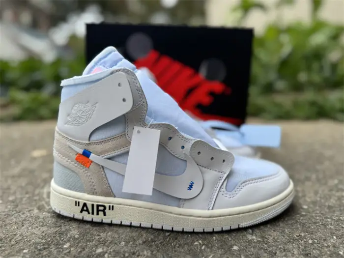 Authentic Virgil Abloh Archive x Air Jordan 1 High OG “Alaska” CFB2660