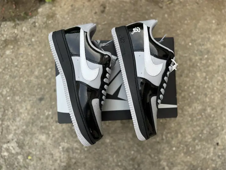 Nike Air Force 1 Low Syna Central Cee Black White Smoke Grey 