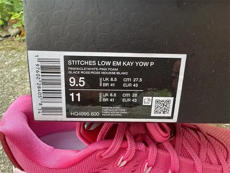 Authentic Nike Kobe 9 EM Low Protro Kay Yow Think Pink 