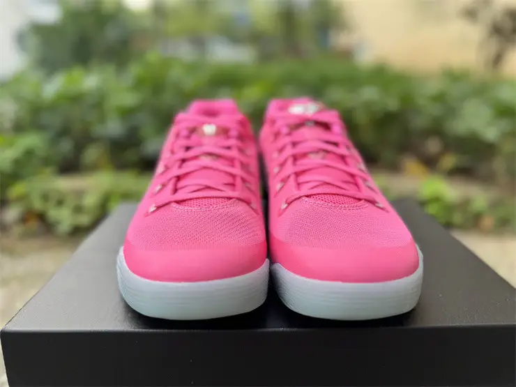 Authentic Nike Kobe 9 EM Low Protro Kay Yow Think Pink 
