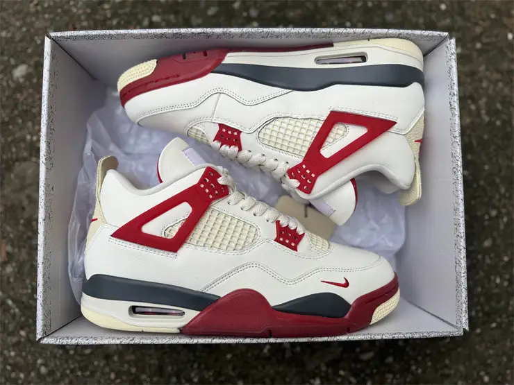 Authentic Air Jordan 4 Retro OG Nigel Sylvester Brick After Brick 