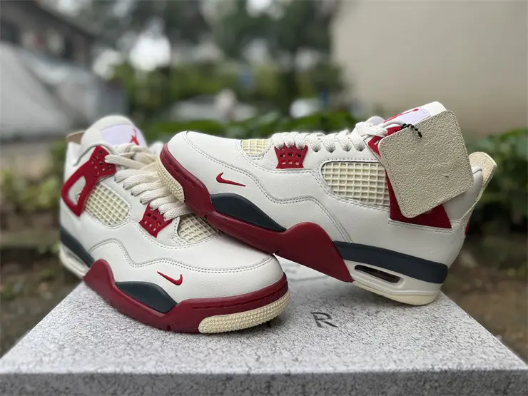 Authentic Air Jordan 4 Retro OG Nigel Sylvester Brick After Brick 