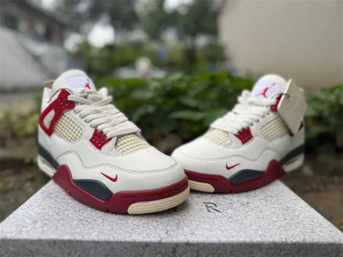 Authentic Air Jordan 4 Retro OG Nigel Sylvester Brick After Brick 
