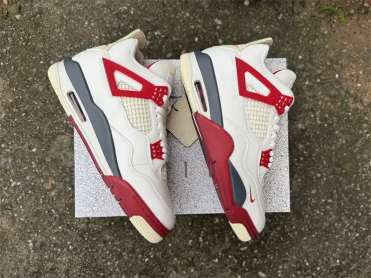 Authentic Air Jordan 4 Retro OG Nigel Sylvester Brick After Brick 