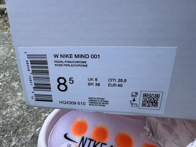 Nike Mind 001 Slide Pearl Pink (fit small) 